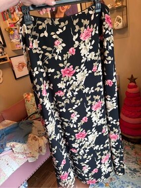 Liz Claiborne Floral 90s Skirt